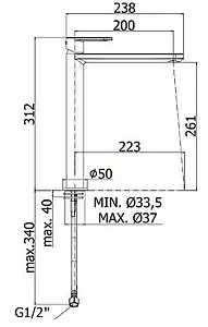 Смеситель для раковины Paffoni Candy хром CA081CR Смеситель для раковины Paffoni Candy хром CA081CR, 2