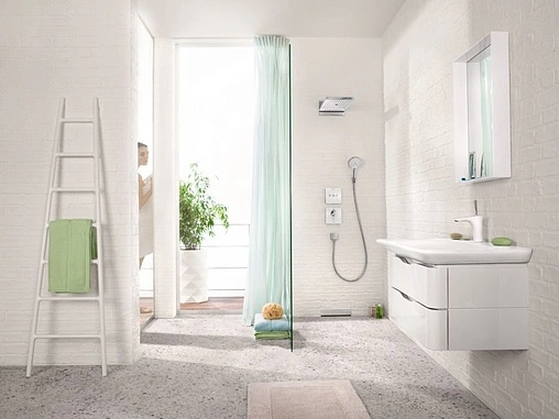 Шланговое подключение Hansgrohe FixFit Square чёрный матовый 26455670