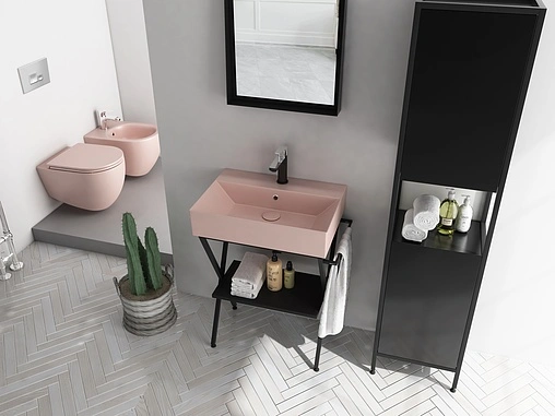 Раковина ISVEA SistemaZ Frame 60 лососевый 10SF50060-2S