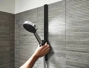 Душевая штанга Hansgrohe WallStoris 70 чёрный матовый 27904670+27917670 Душевая штанга Hansgrohe WallStoris 70 чёрный матовый 27904670+27917670, 5