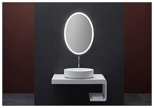 Консоль под умывальник Aquanet Corner K7R 100 белый матовый K7R