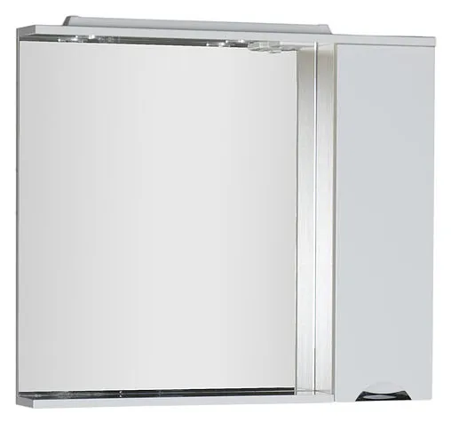 Шкаф-зеркало Aquanet Гретта 100 R белый/светлый дуб 00173988