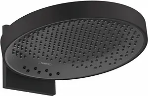 Лейка верхнего душа с настенным креплением Hansgrohe Rainfinity 360 3jet чёрный матовый 26234670 Лейка верхнего душа с настенным креплением Hansgrohe Rainfinity 360 3jet чёрный матовый 26234670, 1