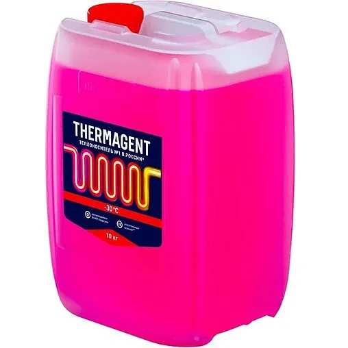 Теплоноситель (Антифриз) этиленгликоль Thermagent -30 10кг 910265
