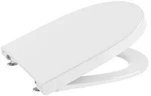 Крышка-сиденье для унитаза с микролифтом Roca Meridian белый 8012AC00B Крышка-сиденье для унитаза с микролифтом Roca Meridian белый 8012AC00B, 1