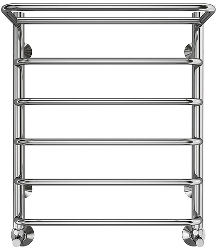 Полотенцесушитель водяной лесенка Terminus Полка П6 500х600 полированная сталь 4670078530288