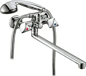 Смеситель для ванны с длинным изливом SMARTsant Бэйс хром SM060008AA, 1