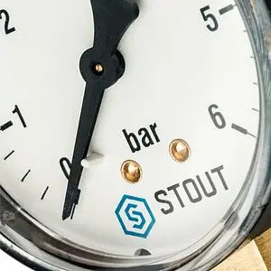 Манометр радиальный Stout 63мм 6 бар ¼" SIM-0010-630608 Манометр радиальный Stout 63мм 6 бар ¼" SIM-0010-630608, 4