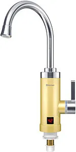 Водонагреватель проточный электрический Thermex Amber 3000 матовое золото/хром 211057, 1