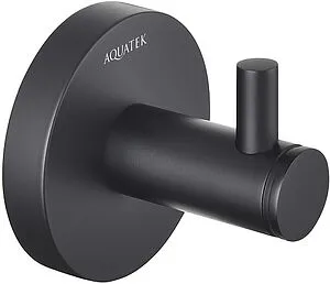 Крючок Aquatek Европа чёрный матовый AQ4101MB Крючок Aquatek Европа чёрный матовый AQ4101MB, 1