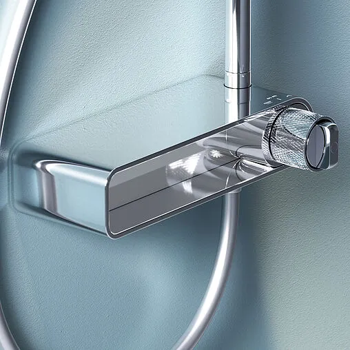 Душевая система со смесителем для душа Am.Pm X-Joy хром F0785A600 Душевая система со смесителем для душа Am.Pm X-Joy хром F0785A600