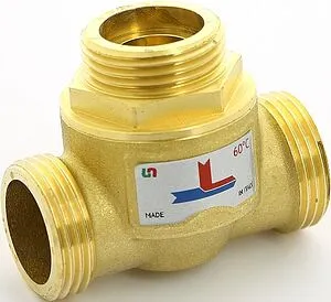 Трехходовой термостатический антиконденсационный клапан 1&quot; Kvs 6.5 Uni-Fitt 359G6074, 1