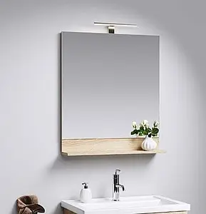 Зеркало с подсветкой Aqwella Foster 70 дуб сонома FOS0207DS Зеркало с подсветкой Aqwella Foster 70 дуб сонома FOS0207DS, 3