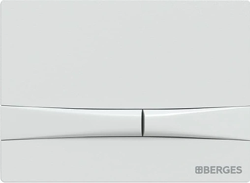 Инсталляция для подвесного унитаза Set 4 в 1 BERGES Novum 525 040250 с кнопкой белый глянцевый