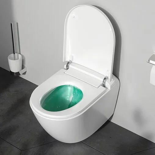 Умный унитаз-биде подвесной безободковый Am.Pm Sensation FlashClean белый CCC301700SC