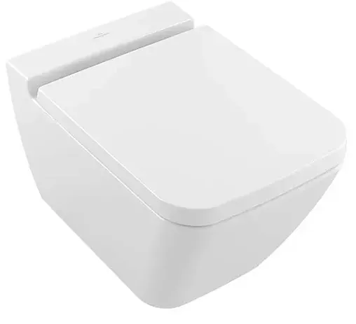 Унитаз подвесной безободковый Villeroy&amp;Boch Finion CeramicPlus белый 4664R0R1