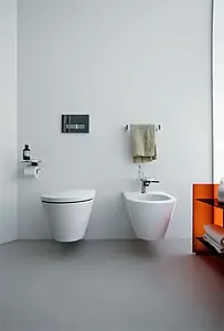 Унитаз подвесной Laufen Kartell белый 8.2033.1.000.000.1 Унитаз подвесной Laufen Kartell белый 8.2033.1.000.000.1, 5