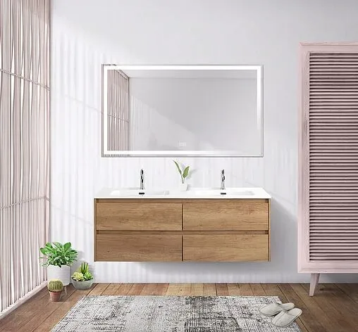 Тумба под умывальник подвесная BelBagno KRAFT 140 Rovere Nebrasca Nature KRAFT-1400-4C-SO-2-RNN