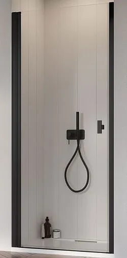 Дверь в нишу 1000мм прозрачное стекло Radaway NES Black DWJ I 100 L 10026100-54-01L