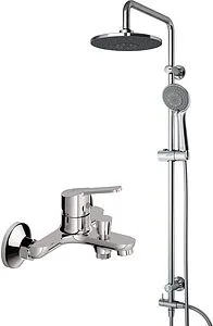 Душевая система со смесителем для ванны Dorff Norma хром D0711010 Душевая система со смесителем для ванны Dorff Norma хром D0711010, 1