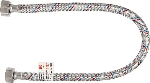 Гибкая подводка Valtec 0.5м x ½&quot;в x ½&quot;в VTf.001.IS.0404050