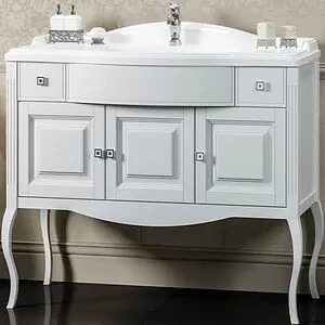 Тумба под умывальник напольная Opadiris Лаура 100 белый Z0000012805, 1