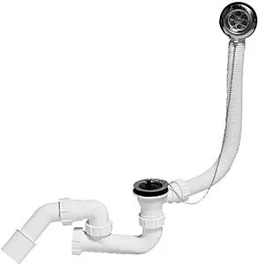 Слив-перелив для ванны Mc Alpine хром MRB1-NS Слив-перелив для ванны Mc Alpine хром MRB1-NS, 1