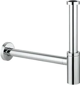 Сифон бутылочный для раковины Grohe хром 28912000 Сифон бутылочный для раковины Grohe хром 28912000, 1