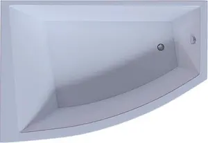 Ванна акриловая Aquatek Оракул 180х125 R с каркасом (вклеенный) ORK180-0000013, 1