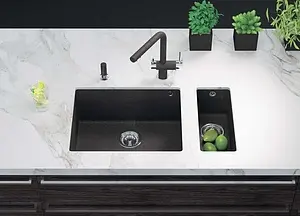 Мойка кухонная Omoikiri Bosen 20-U-BL черный 4993153, 2