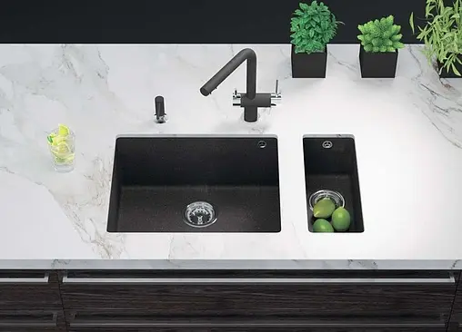 Мойка кухонная Omoikiri Bosen 20-U-BL черный 4993153
