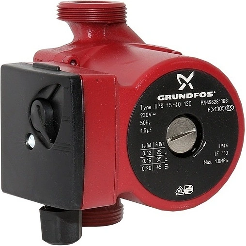 Насос циркуляционный Grundfos UPS 15-40 130 96281368