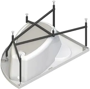 Ванна акриловая Radomir Варна 165х105 R 2-01-0-2-1-234, 3