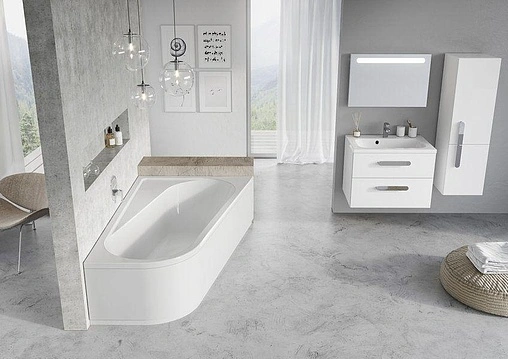 Ванна акриловая Ravak CHROME 160x105 L CA51000000