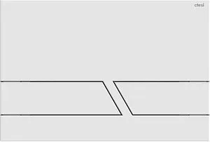 Клавиша смыва для унитаза CTESI Kali BK0202157 белый матовый Клавиша смыва для унитаза CTESI Kali BK0202157 белый матовый, 1