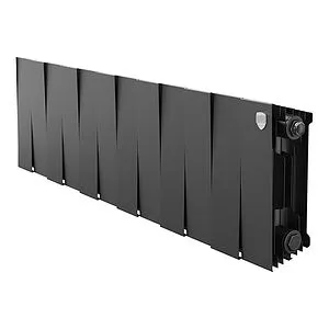Радиатор биметаллический 12 секций Royal Thermo PianoForte 200 Noir Sable RTPB3020012 Радиатор биметаллический 12 секций Royal Thermo PianoForte 200 Noir Sable RTPB3020012, 1