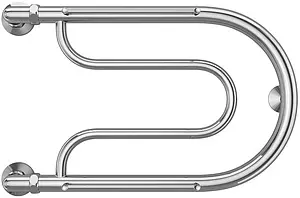 Полотенцесушитель водяной Terminus Фокстрот 1&quot; БШ 320х500 полированная сталь 4620768881015, 3