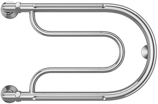 Полотенцесушитель водяной Terminus Фокстрот 1&quot; БШ 320х500 полированная сталь 4620768881015