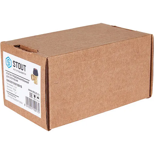 Клапан предохранительный ½&quot; 3 бар Stout SVS-0010-013015