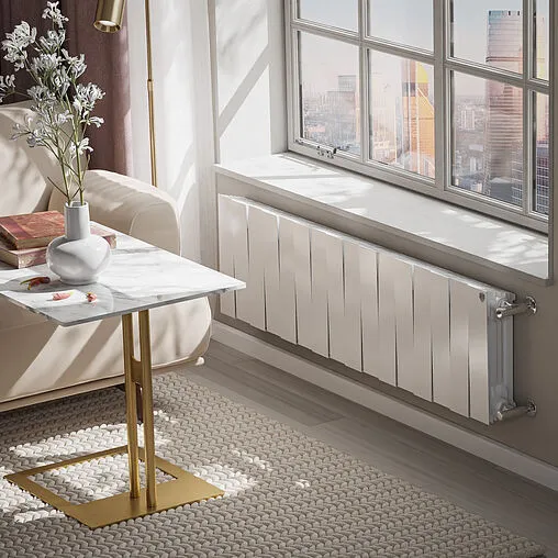 Радиатор биметаллический 16 секций Royal Thermo PianoForte 300 Bianco Traffico RTPW3030016
