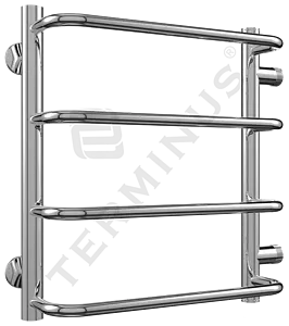 Полотенцесушитель водяной лесенка Terminus Стандарт П4 400х496 б/п 320 полированная сталь 4670030725271, 2