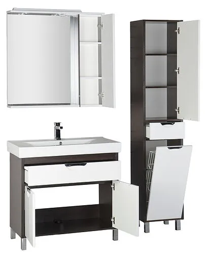 Шкаф-пенал напольный Aquanet Гретта 172063