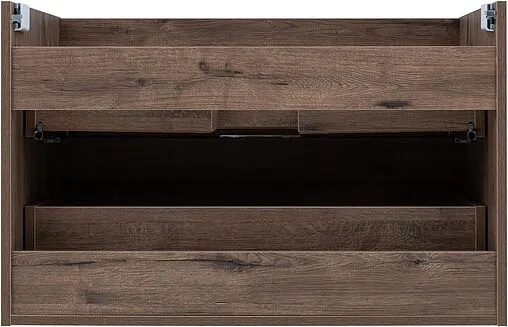 Тумба под умывальник подвесная Aquanet Алвита New 80 дуб веллингтон/табак 00334186