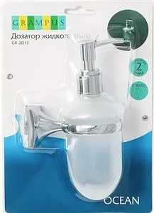 Дозатор для жидкого мыла Grampus Ocean хром GR-2012 Дозатор для жидкого мыла Grampus Ocean хром GR-2012, 3