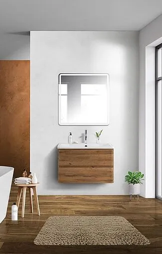 Тумба-умывальник подвесная BelBagno ALBANO 90 Rovere Rustico ALBANO-900-2C-SO-RR+BB900/455-LV-MR-ALR Тумба-умывальник подвесная BelBagno ALBANO 90 Rovere Rustico ALBANO-900-2C-SO-RR+BB900/455-LV-MR-ALR