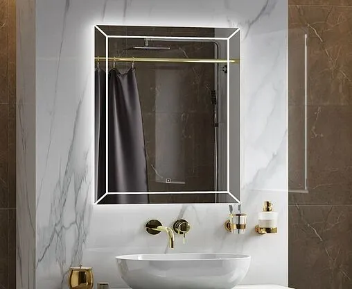 Зеркало с подсветкой Continent Kraft Led 80x90 ЗЛП626