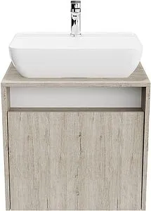 Тумба-умывальник подвесная Kerama Marazzi Pro 60 дуб орегон PRO.60.1OAK.O+ Тумба-умывальник подвесная Kerama Marazzi Pro 60 дуб орегон PRO.60.1OAK.O+, 1