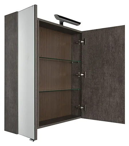 Шкаф-зеркало Aquanet Эвора 100 дуб антик 00182998 Шкаф-зеркало Aquanet Эвора 100 дуб антик 00182998