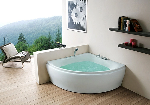 Ванна акриловая Gemy 136x136 G9042 B