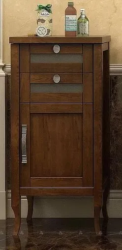 Комод напольный Opadiris Мираж 44 R светлый орех 00-00000048